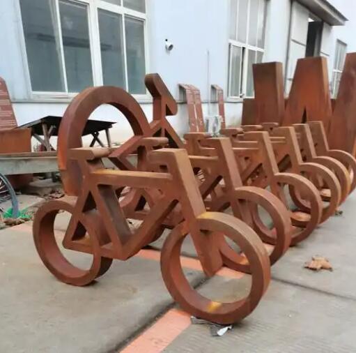 麻章耐候钢板造型