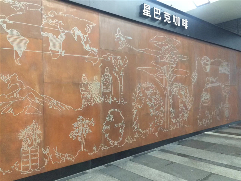 麻章耐候钢幕墙